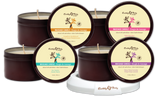 Earthly Body At Night Aphrodisiac PrePack — 18pc Bath Fizzers & Candles - EB8905
