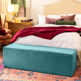 Liberator Aria Flip Chaise — 18 Inch Wide Convertible Sex Chair & Bench, Teal - L7870