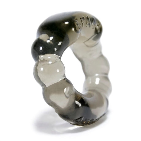 Oxballs Atomic Jock 6-Pack Cock Ring, Smoke Clear - OX-AJ1005-SMK