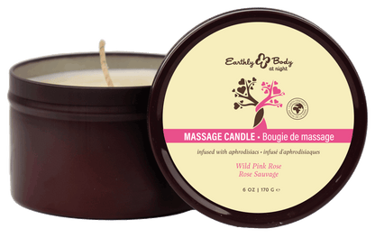 Earthly Body at Night Aphrodisiac PrePack Bath Fizzers and Candles 16pcs plus tester and candle warmer by Earthly Body