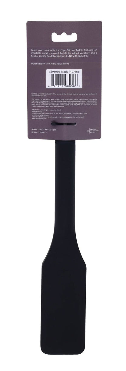 Edge CUNT Silicone Paddle by Sportsheets