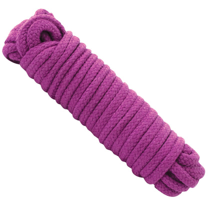 Bondage Rope - Cotton - Japanese Style - Purple by Doc Johnson