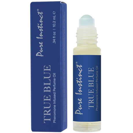 Pure Instinct True Blue Pheromone Perfume Oil Roll-On, 10 mL - PIN4006-10