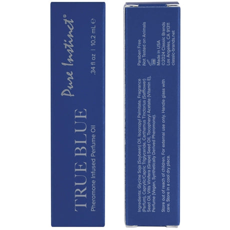 Pure Instinct True Blue Pheromone Perfume Oil Roll-On, 10 mL - PIN4006-10