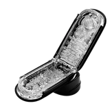 Tenga Flip Zero Black Male Masturbator (Flip-Open Sleeve) - TN380