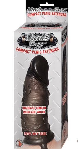 Mack Tuff Compact Penis Extender - Black by Nasstoys