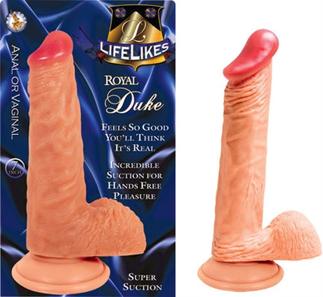 Nasstoys Lifelike Royal Duke 7 Inch Realistic Dildo with Suction Cup - NW2010-3