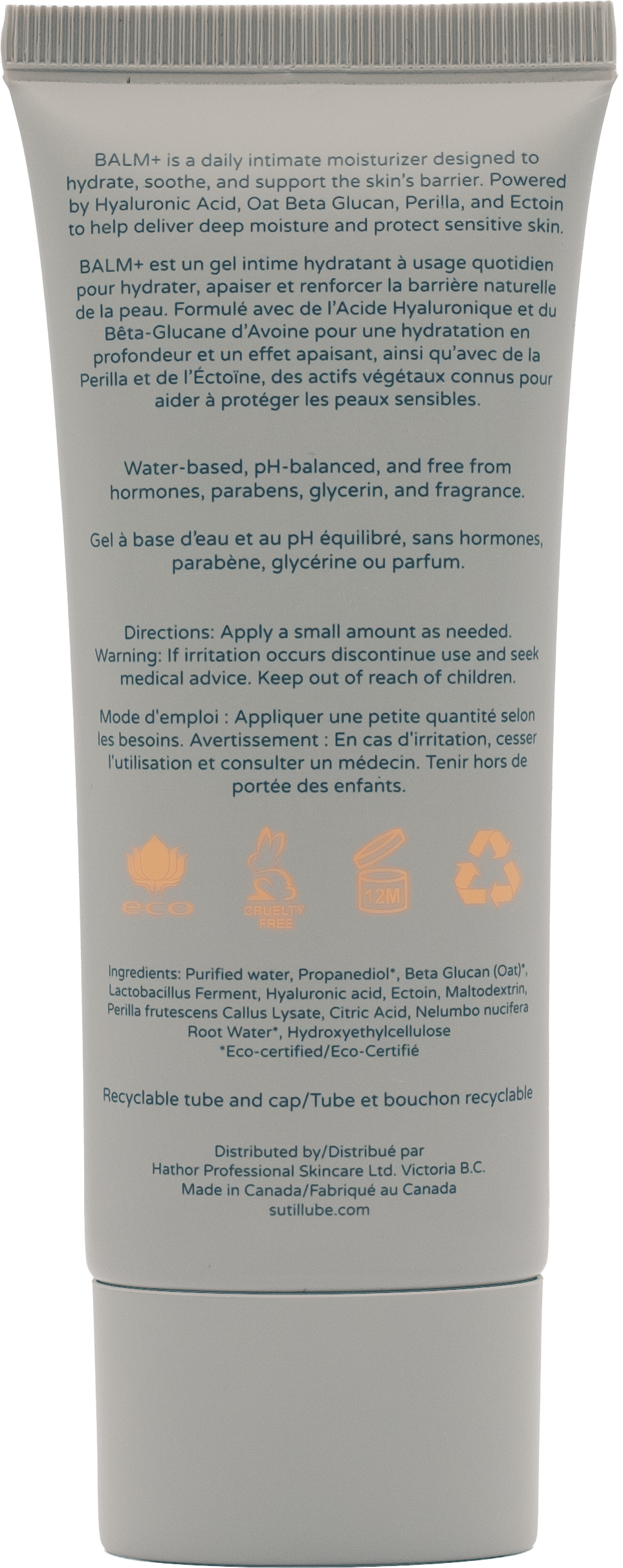 Sutil Balm+ Intimate Hydration Balm, 2 oz (60 ml) - S0482