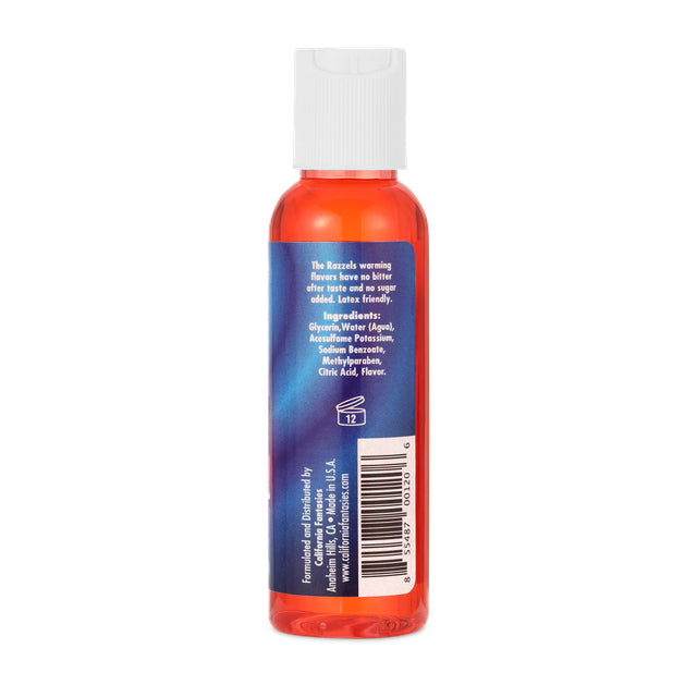 Razzels Warming Lubricant - Wild Watermelon - 2 Oz. Bottle by California Fantasies