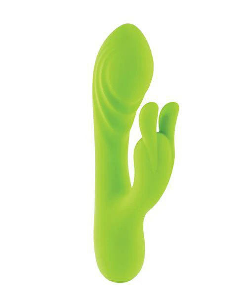 Evolved Novelties Brat Bunny Rabbit Vibrator, Green - EN-RS-6787-2