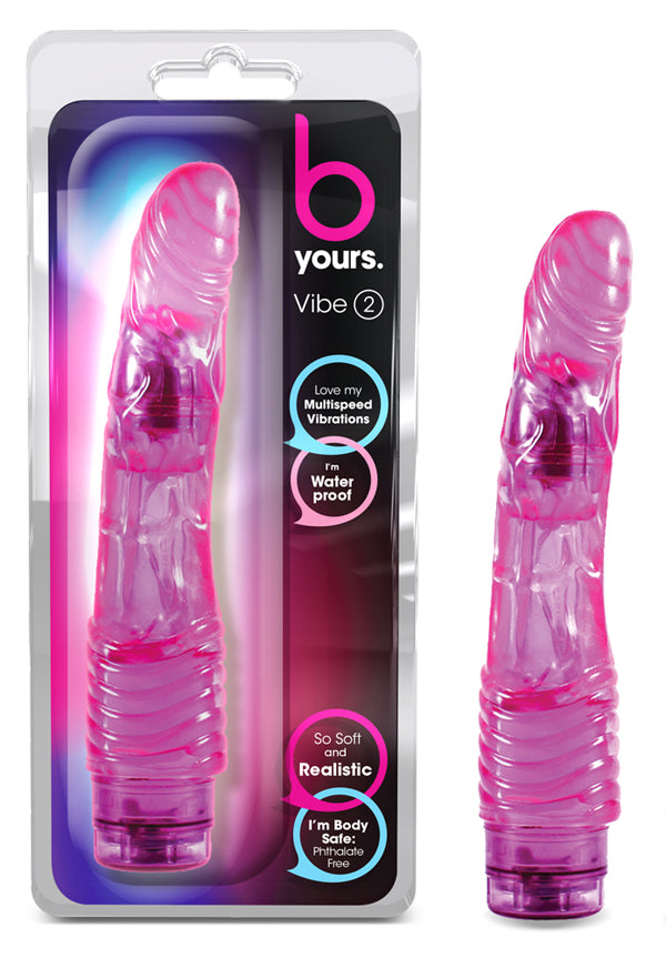 B Yours Cock Vibe #2 - Purple by Blush