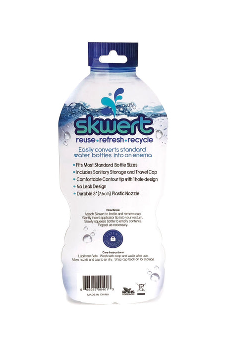 Rascal Boneyard Skwert Enema Bottle Adapter, 3" Nozzle - BY-0401-06