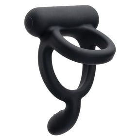 CalExotics Closer Intimate Rechargeable Vibrating Ring — Black - SE1900143