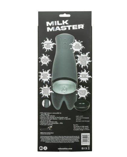 CalExotics Milk Master Ultimate Automatic Milker — Black - SE5550403