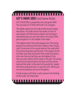 Lets Have Sex Card Game