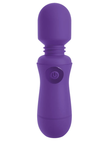 Omg! Wands Enjoy Rechargeable Vibrating Wand - Purple by Pipedream