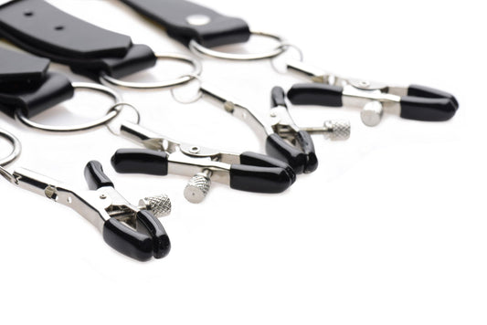 Spread Labia Spreader Straps With Clamps by XR Brands