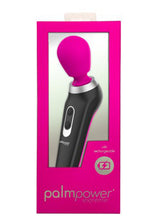 BMS Factory Palmpower Extreme Rechargeable Silicone Wand — Fuchsia - BMS30928