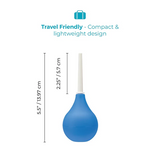 b-Vibe Compact Enema Douche — 90ml Travel Bulb - BV5878