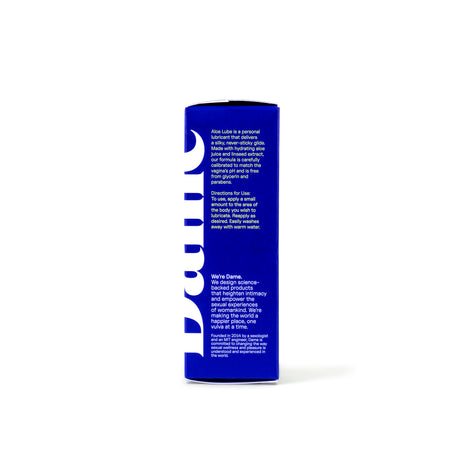 Dame Aloe Lube — pH-Balanced Personal Lubricant, 2 oz - DM1814