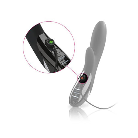 Mystim Daring Danny E-Stim Vibrator, Black — 27 cm - MY8752