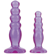 Crystal Jellies Anal Trainer Kit - Purple by Doc Johnson