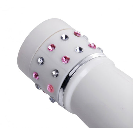 XR Brands Charmed Petite Massage Wand, Mini Variable-Speed Massager - WE-AC913