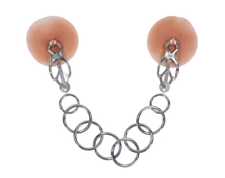 Sportsheets Edge Tuggable Clover Nipple Clamps, Silicone-Tipped - SP0641