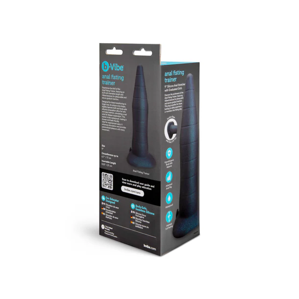 b-Vibe Anal Fisting Trainer, 8.25 in Insertable - BV7841