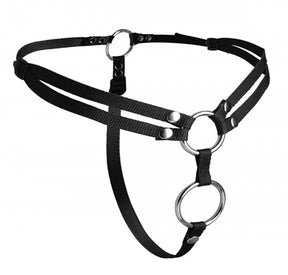 XR Brands Unity Double Penetration Strap-On Harness - SU-AD918