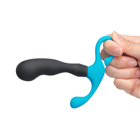 b-Vibe P-Spot Curl Hands-Free Silicone Prostate Massager - BV7810