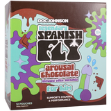 Doc Johnson Spanish Fly Chocolate for Him 12-Pack Display - DJ1308-48-BX