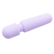 Emojibator Tiny Wand Vibrator — USB-Rechargeable, 4.64-inch - EM9622