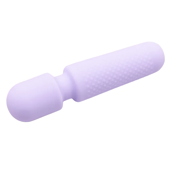 Emojibator Tiny Wand Vibrator — USB-Rechargeable, 4.64-inch - EM9622