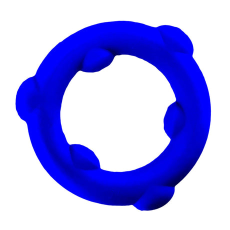 Oxballs Spinner Single Silicone Cock Ring — Glacier - OX-3202-GCR