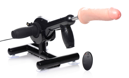 XR Brands Pro-Bang Thrusting Sex Machine with Remote & 6-Inch Dildo - LB-AG568