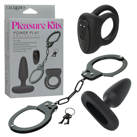 CalExotics Power Play Pleasure Kit — Black - SE1986503