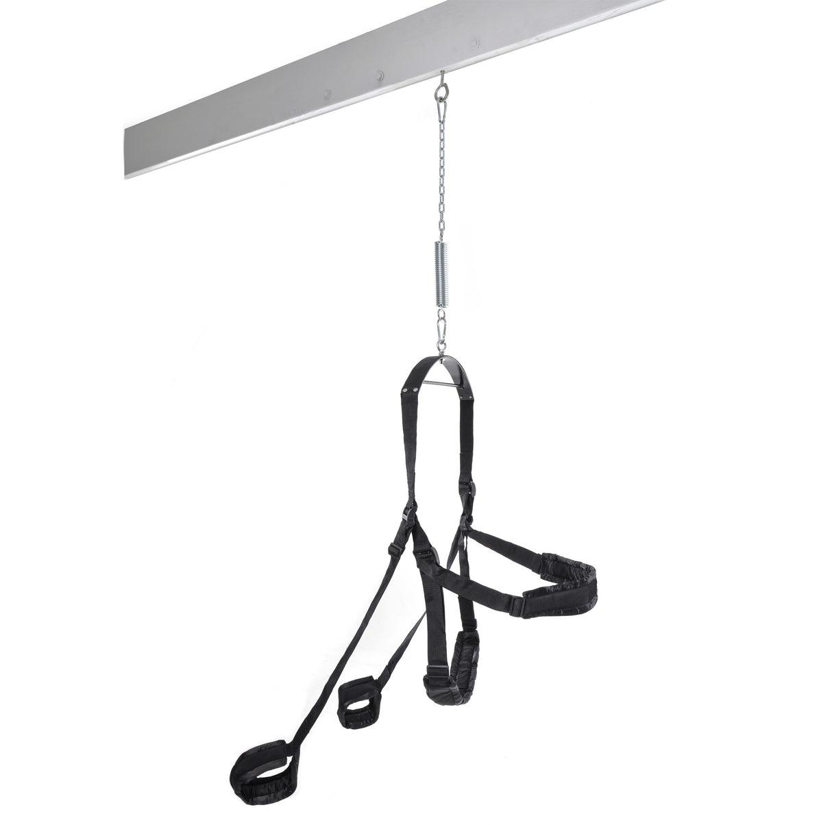 Pipedream Fantasy Swing Love Swing – Black with Hardware and Padded Supports - PD2128-23