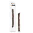 Blush Dr. Skin 14-Inch Double Dildo, Chocolate - BL-29796