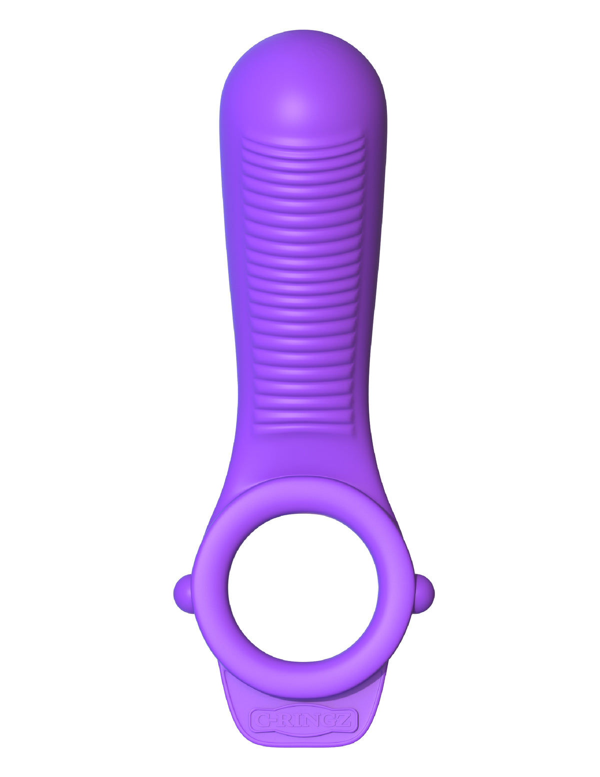 Pipedream Ride n' Glide Couples C-Ring with Vibrating Stimulator - PD5824-12