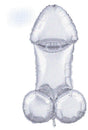 Little Genie Glitterati Disco Penis Mylar Balloon — 3 ft - LG-CP1149