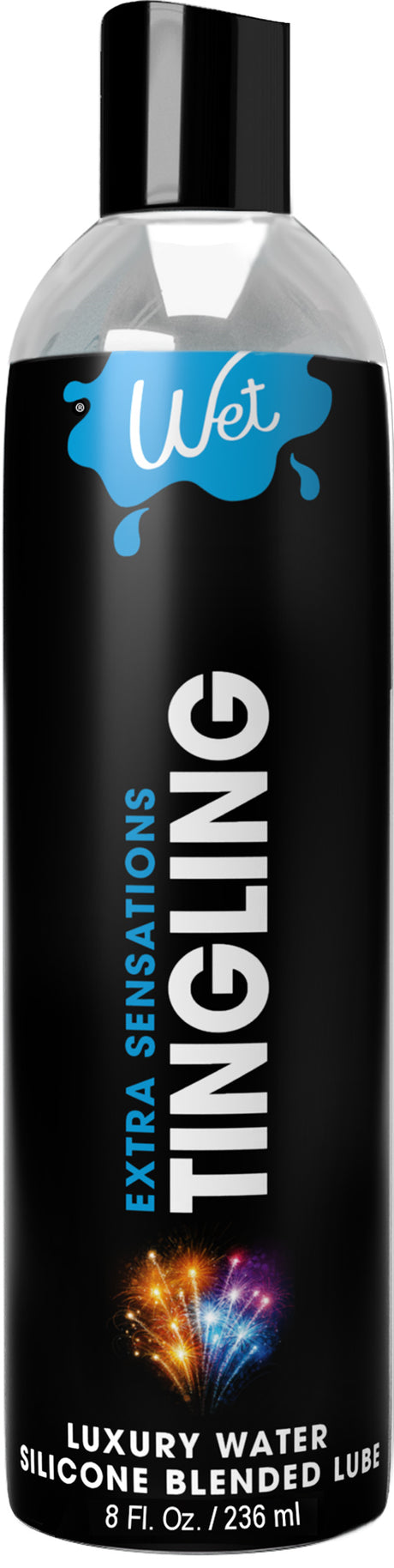 Wet Tingling Lubricant (8 oz) — Cooling Peppermint Hybrid - WT27312