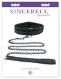 Sportsheets Sincerely Lace Padded Collar & 30-inch Metal Leash - SS520-03