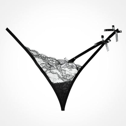 Allure Pixie Panty - One Size - Black by Allure Lingerie