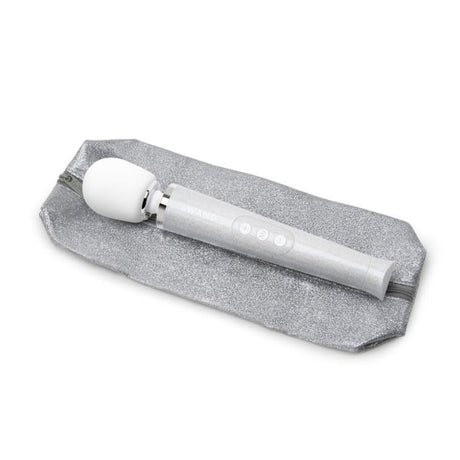 LE Wand All That Glimmers Petite Wand Vibrator — White Special Edition - LW0281