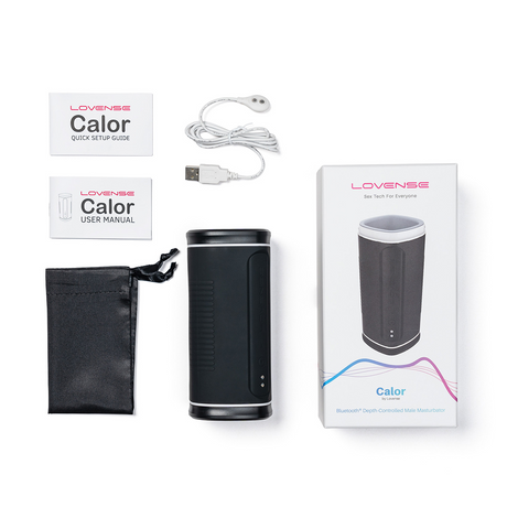 Lovense Calor Bluetooth Depth-Controlled Male Masturbator - LS9834