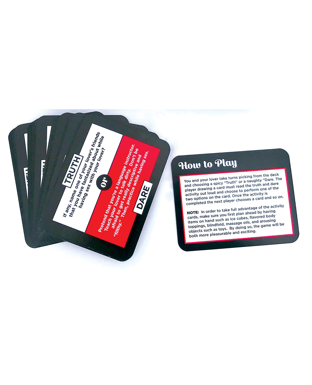 Ball & Chain Bedroom Truth or Dare Card Game