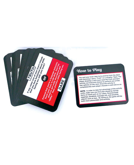 Ball & Chain Bedroom Truth or Dare Card Game