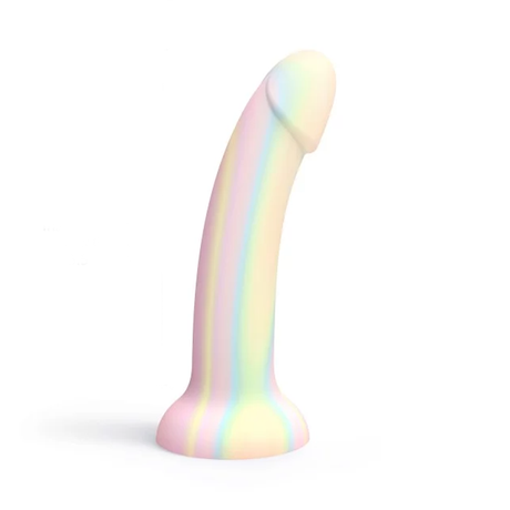 Love To Love Dildolls Fantasia Silicone Dildo — 14 cm Insertable, Phosphorescent - LV2671