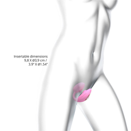 Love To Love Wonderlover Dual-Stimulation Vibrator — Pink Passion - LV3203